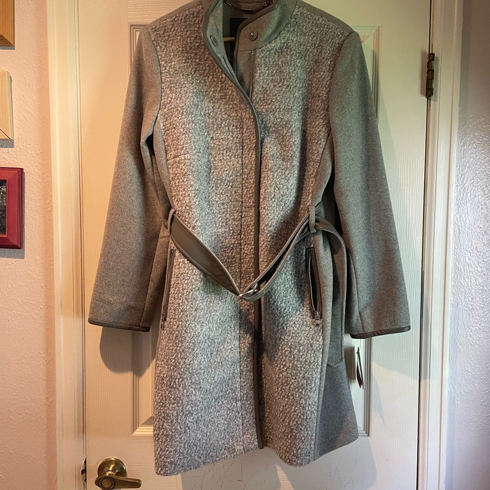 NWT Vince Camuto wool trench dress coat